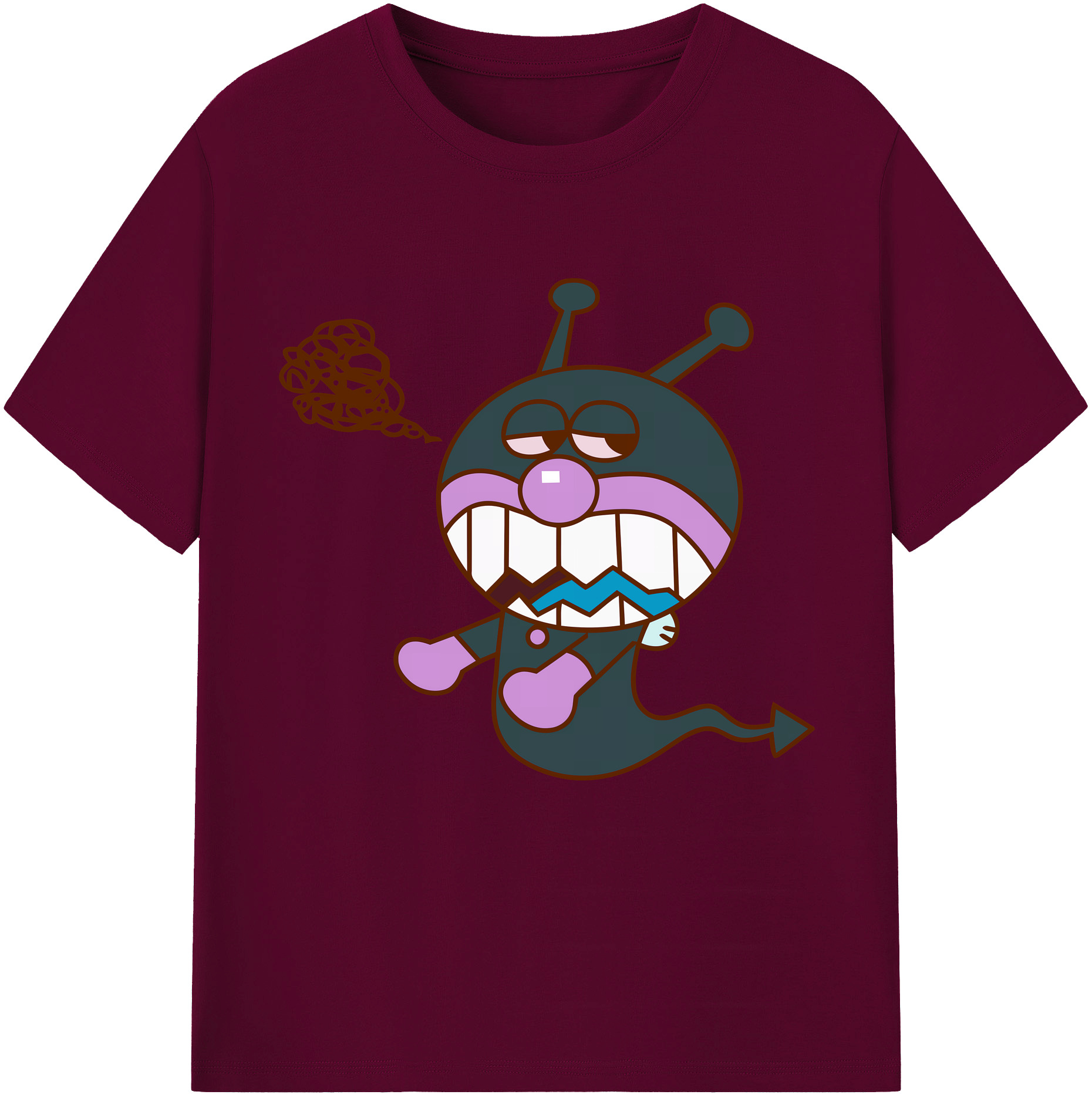 （画像用） アンパンマン Anpanman レディースカジュアルプリントTシャツ（綿100％）